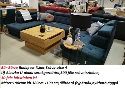 alaszka bőrgarnitúra