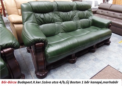 Boston bőr kanapé