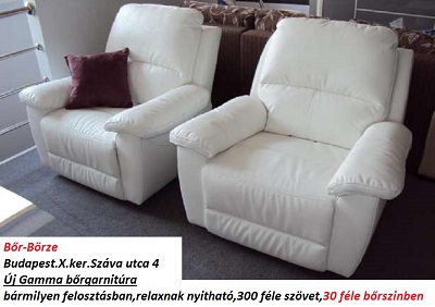 gamma bőrgarnitúra
