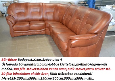 Bőr-börze Nevada Bőrgarnitúra