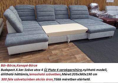 pluto sarokgarnitúra