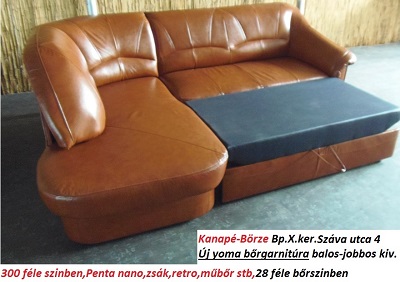yoma bőrgarnitúra